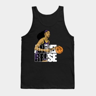 angel reese comic style Tank Top